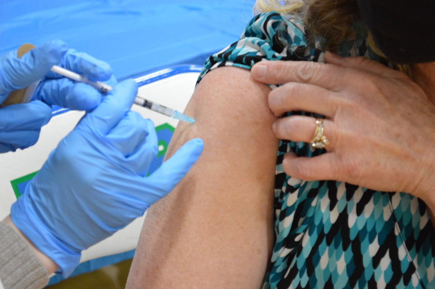 More than 300 Harrison County school employees vaccinated