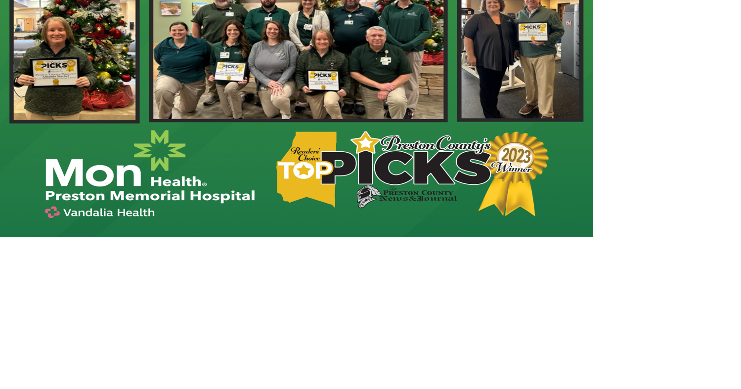 Mon Health Preston Memorial Hospital is Preston’s Pick for physical