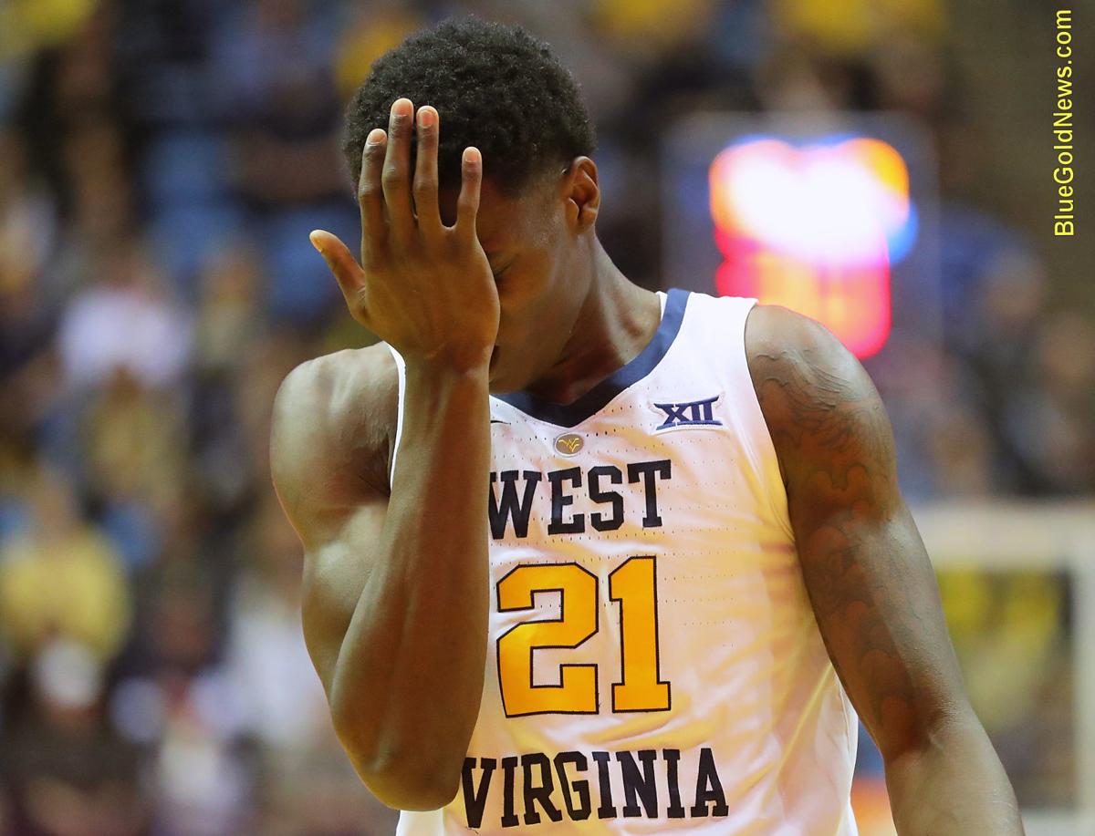 WVU Basketball Wes Harris Front