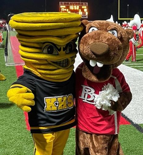 The Golden Tornado and Beaver mascots join in on the fun. | | wvnews.com