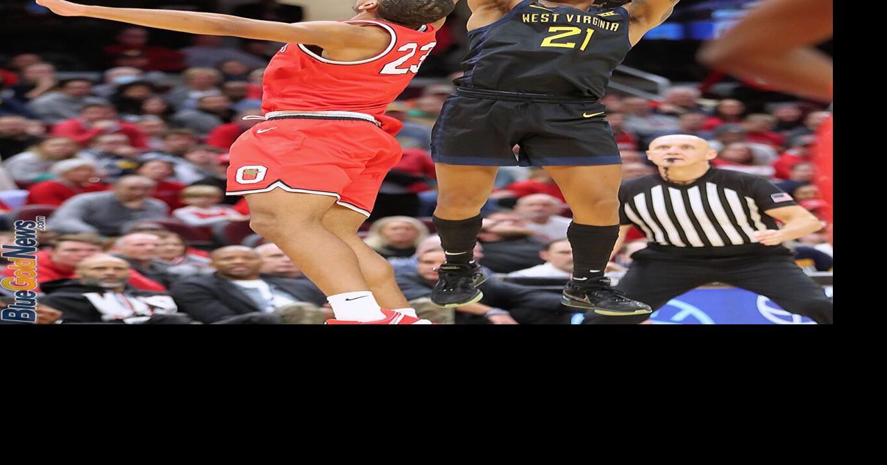 WVU Basketball RaeQuan Battle West Virginia University Sports