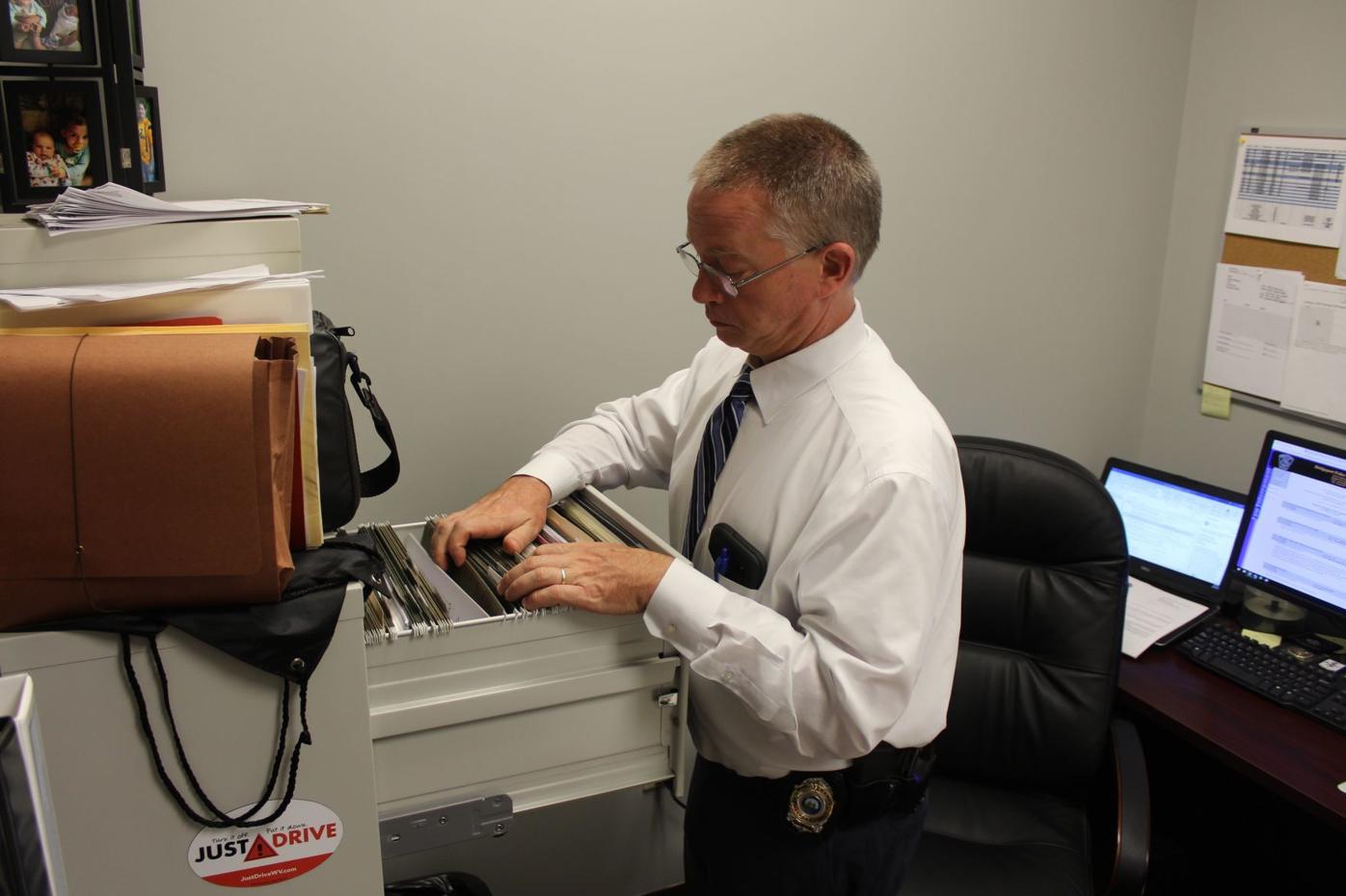 Bridgeport, WV, Police Lt. Gary Weaver works to protect children from