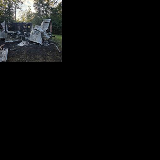 Camper fire under investigation