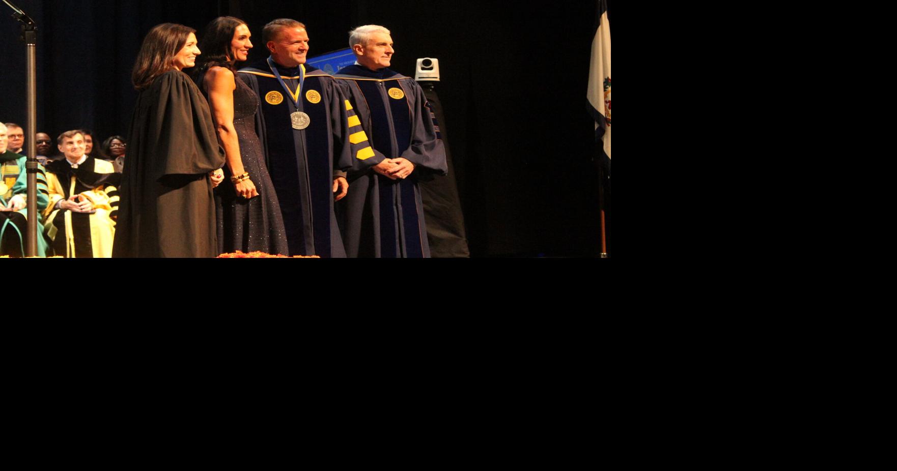 Benson formally inaugurated as WVU's 27th president, outlines ambitious vision for university's future