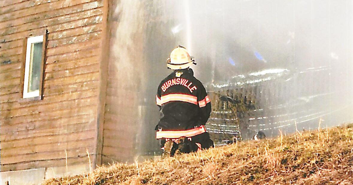 Burnsville residential fire destroys two homes, no injuries reported ...