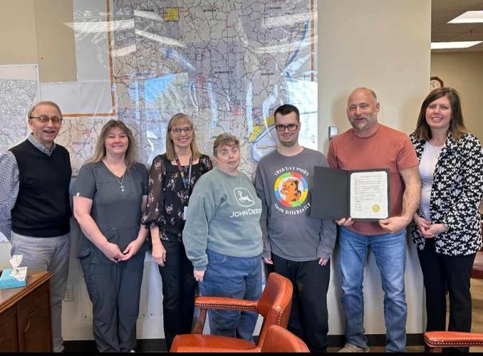 Gallia County (Ohio) Commission award bids for county projects