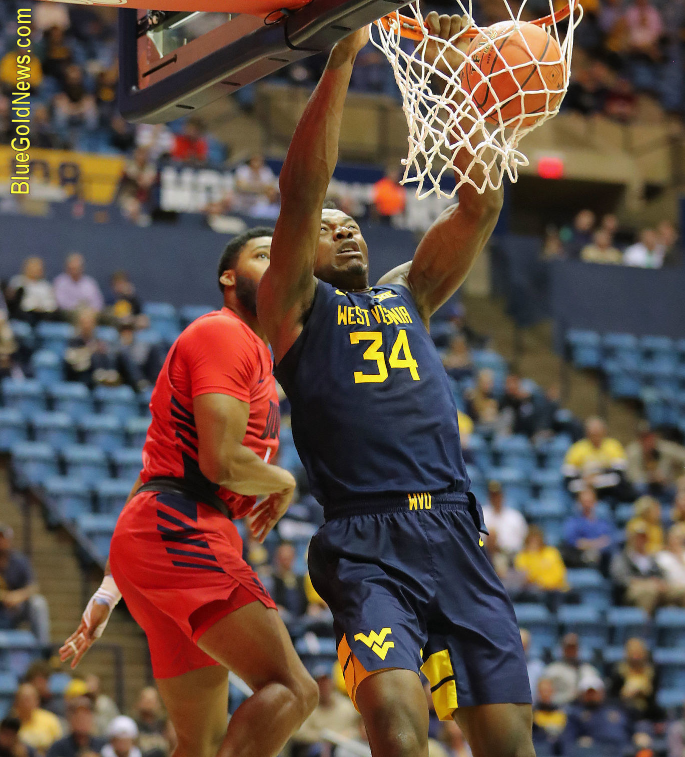 All Eyes On Oscar Tshiebwe In WVU's Season Opener Vs. Akron ...