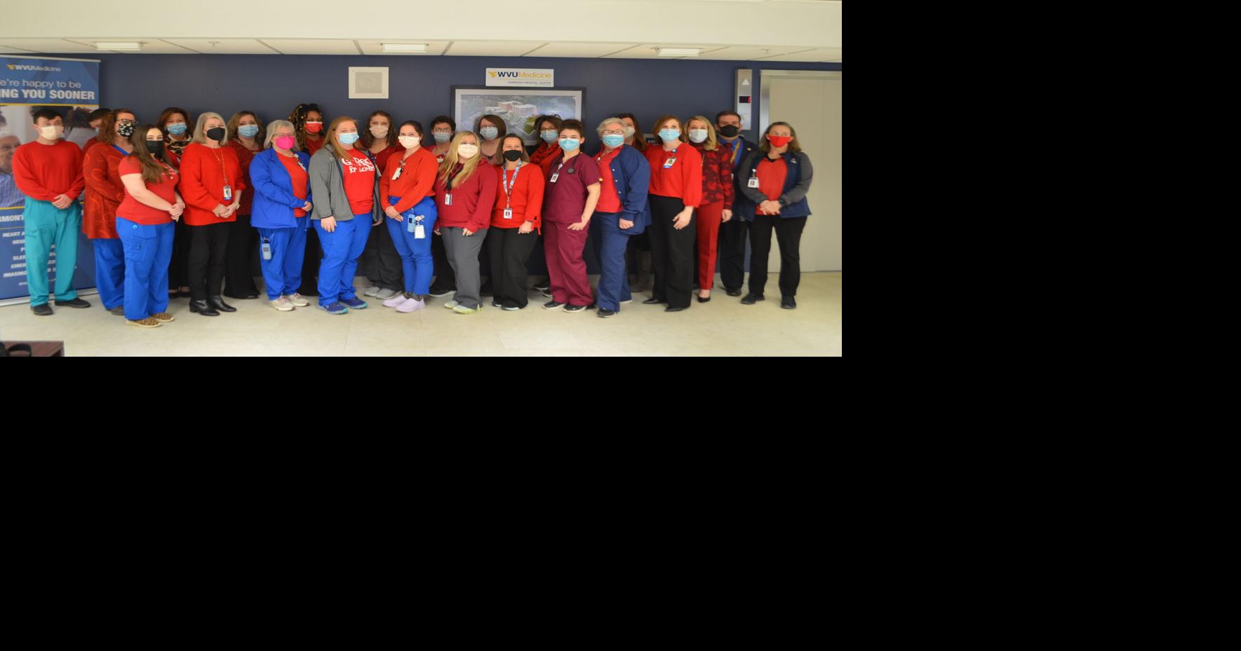 Fairmont Medical Center raises heart health awareness with Wear Red Day
