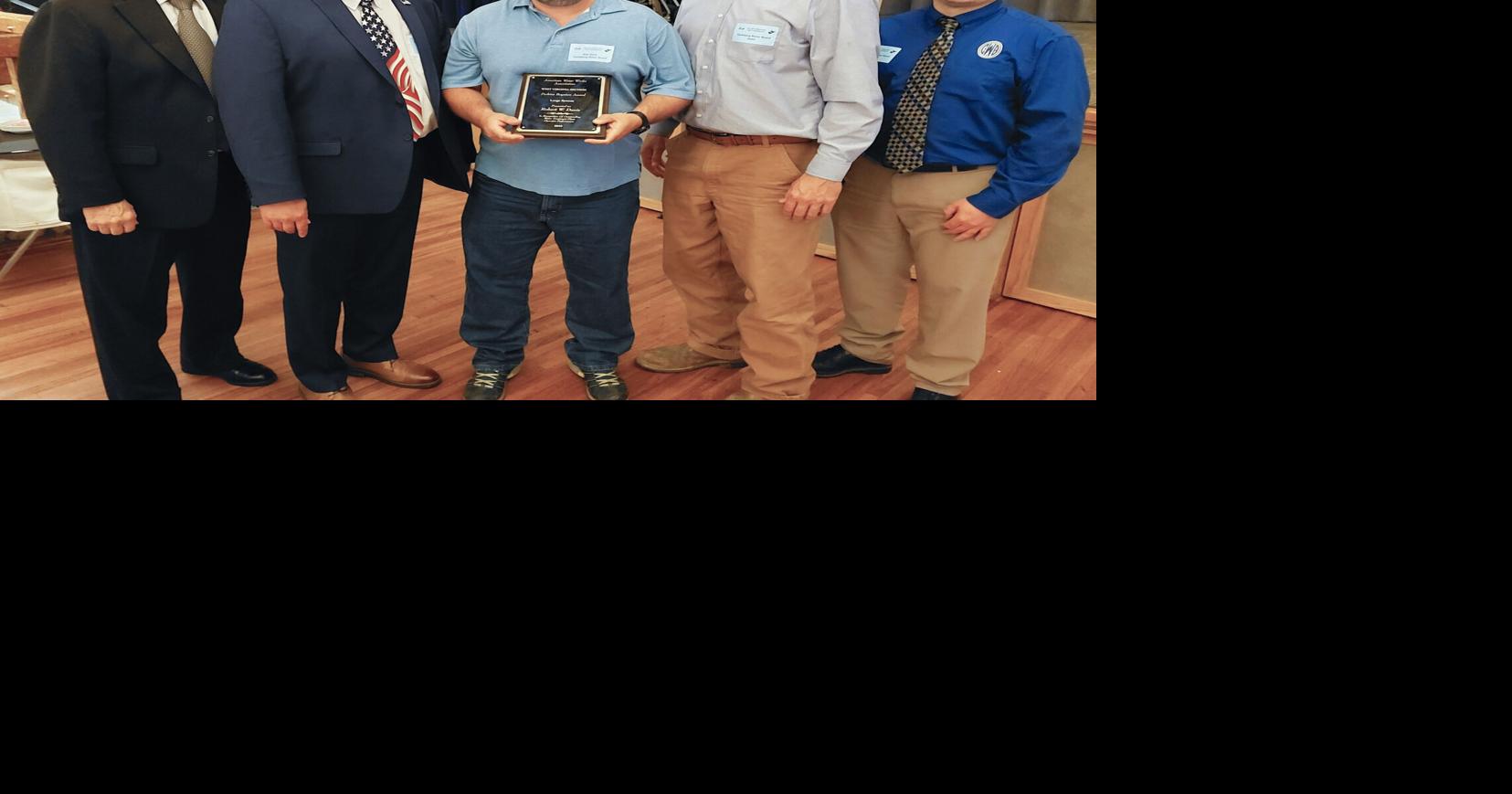 Clarksburg, West Virginia, Water Board Chief Operator Davis wins state award