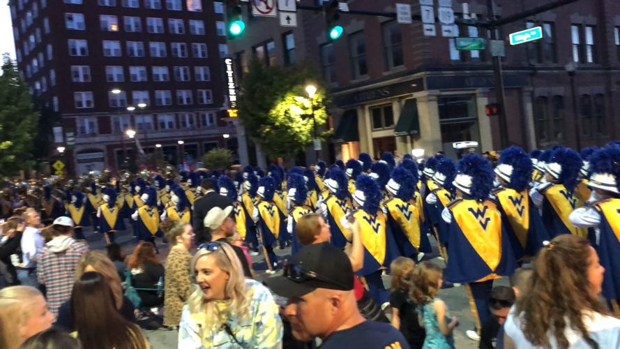 West Virginia University parade fills streets of