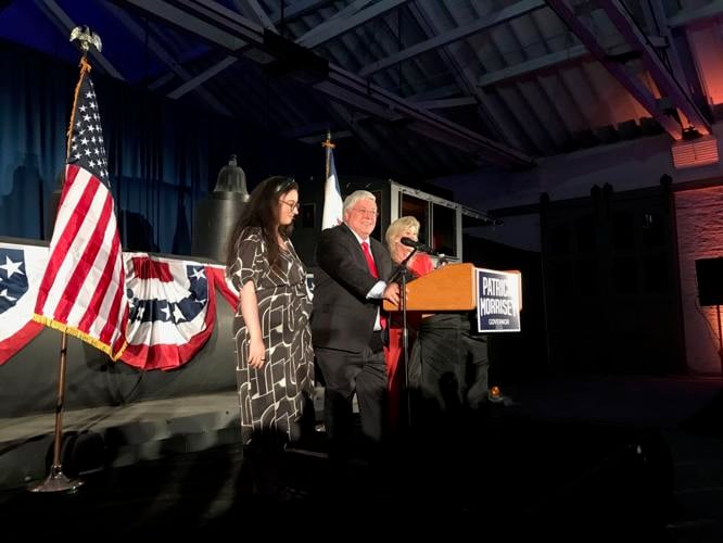Morrisey at election night party