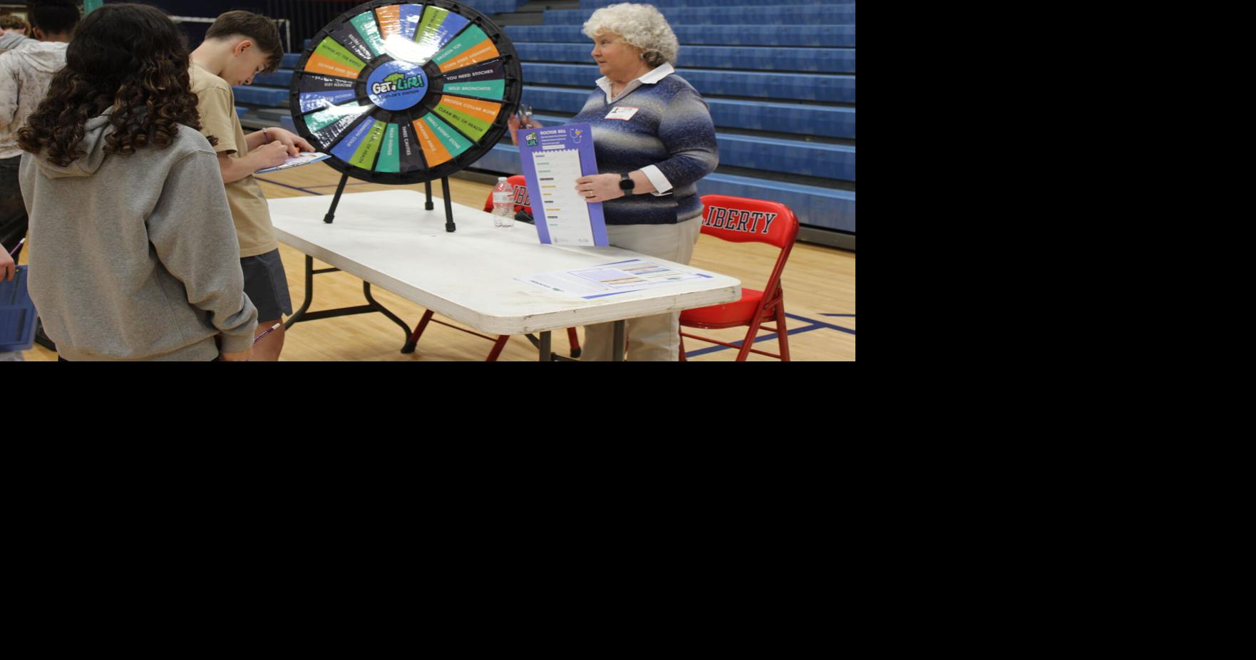 Middle-schoolers learn financial and life skills at "Get a Life" event