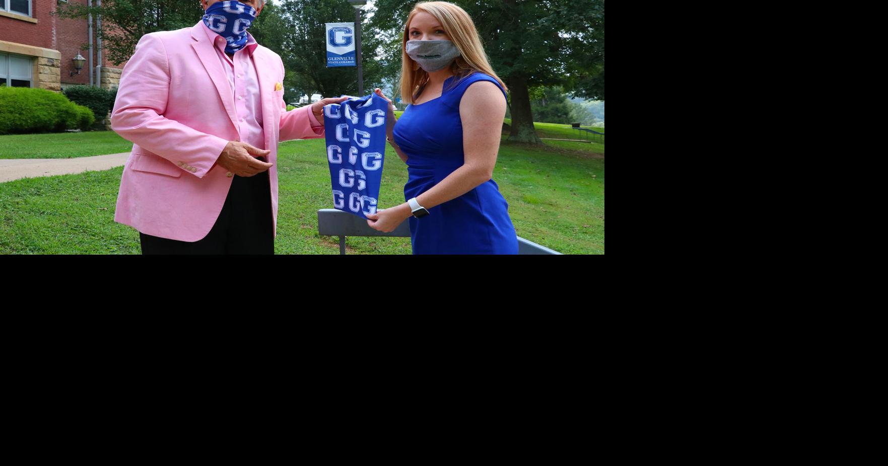 Glenville State College receives mask donation from Minnie Hamilton