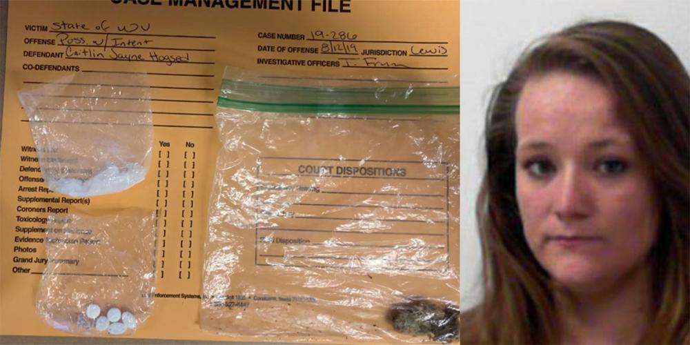 Traffic stop on McWhorter Road, Jane Lew, WV, results in drug charges