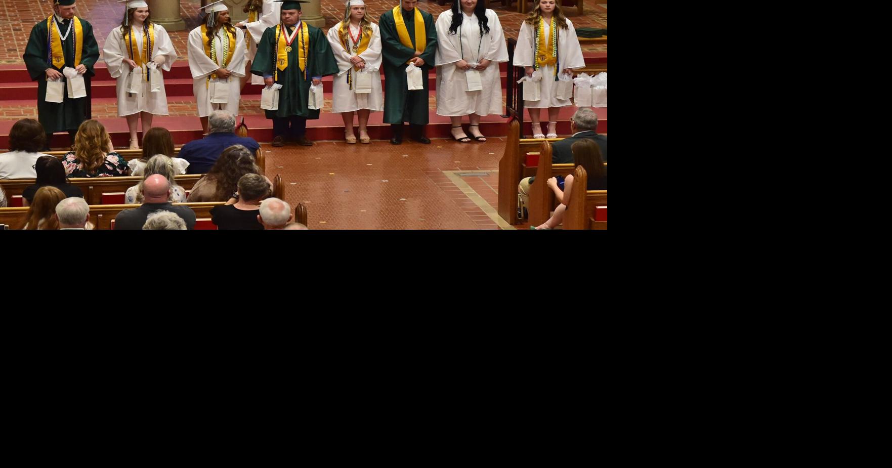 11 seniors graduate during Notre Dame High School commencement in Clarksburg