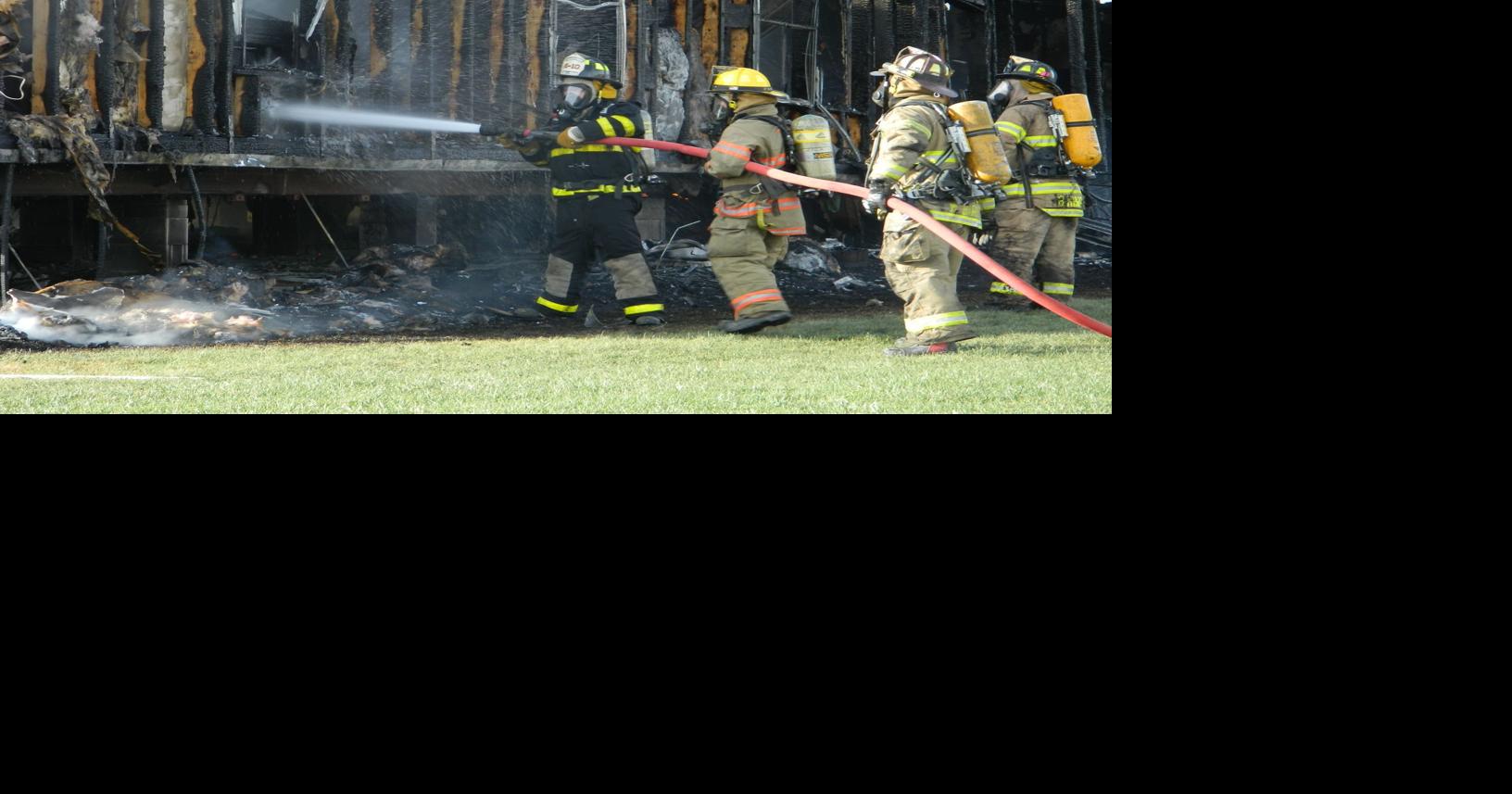 Masontown Fire Chief Luzier 'When we pulled our first engine in it was