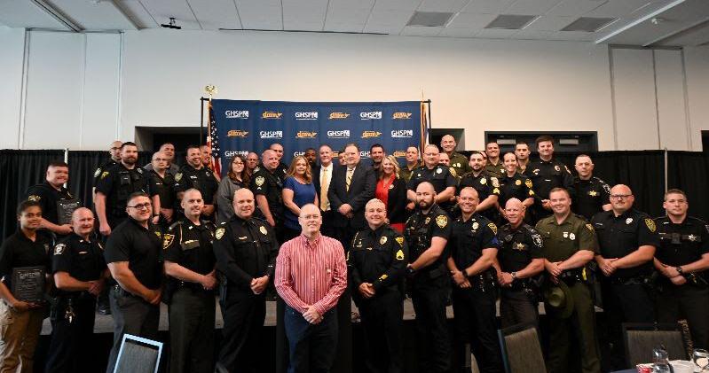 West Virginia Highway Safety Program honors law enforcement agencies, officers for traffic safety efforts