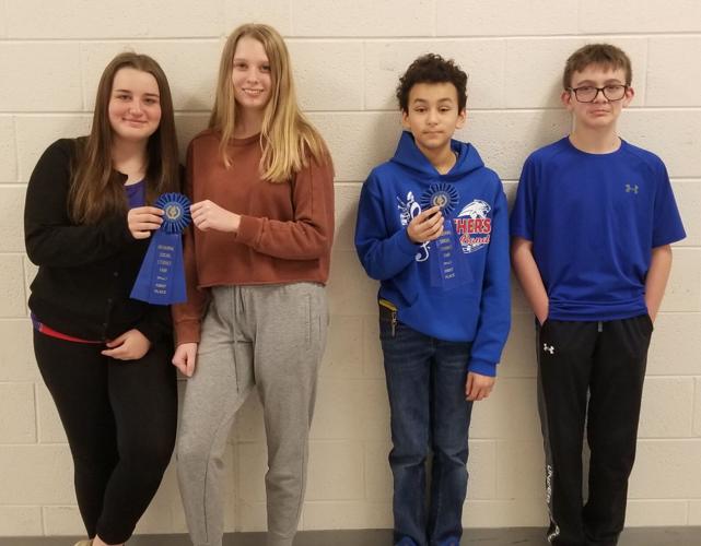 Regional social studies fair winners from Preston County Preston