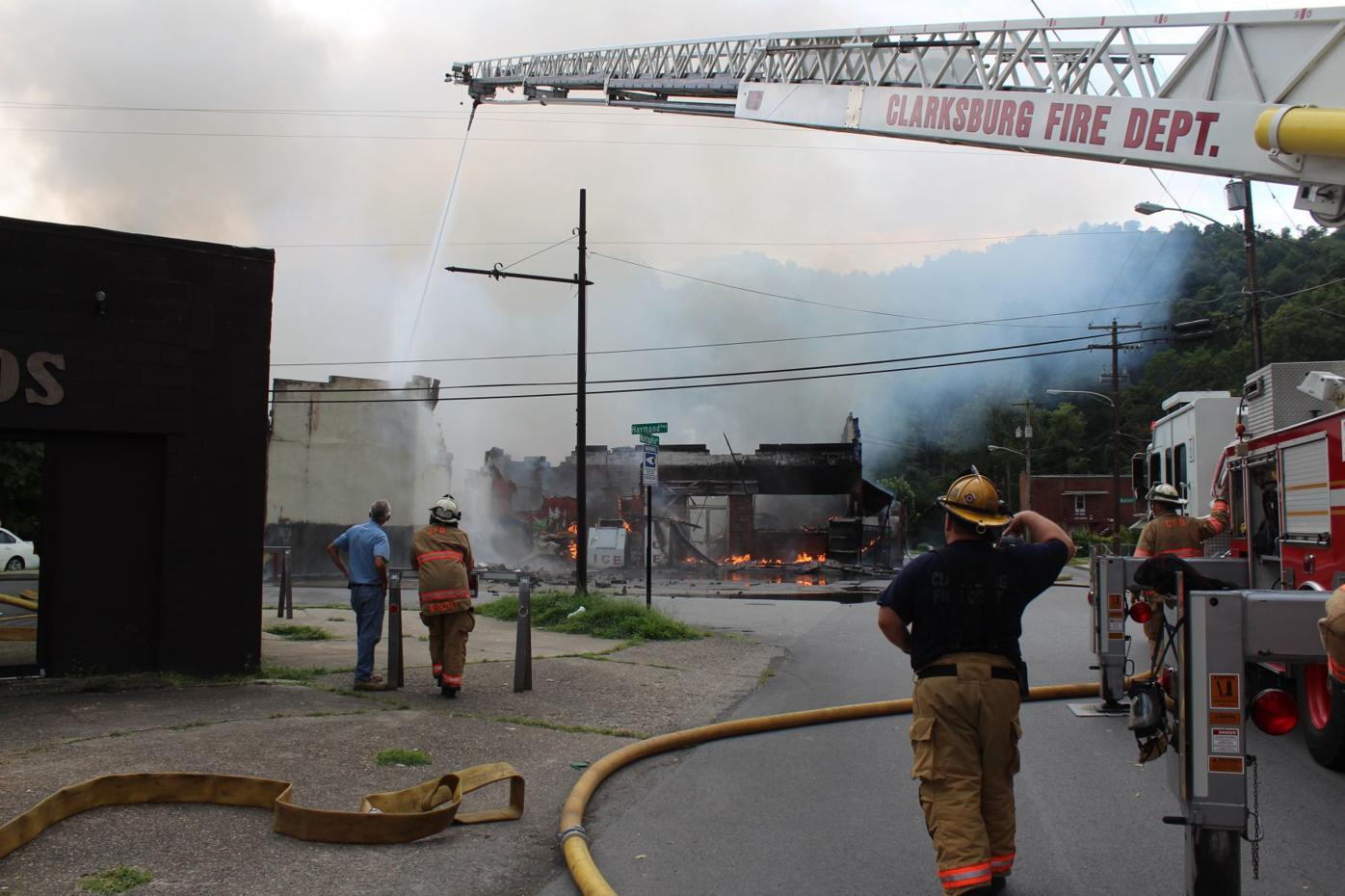 officials fire destroys clarksburg s north pole ice co wv news wvnews com north pole ice co