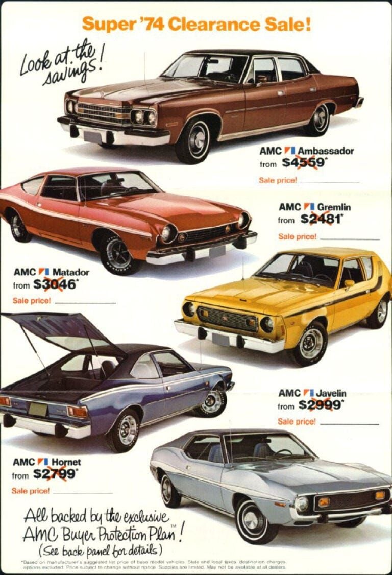 Cars We Remember column: American Motors memories; AMC Ambassador, Matador,  Pacer and Javelin/AMX | | wvnews.com, image size:768x1126