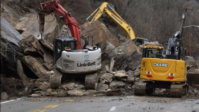 High Water Mud Slides Close Roads Across Wv Wv News Wvnews Com