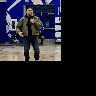 Ripley Middle combines inspiration, recognition during special assembly