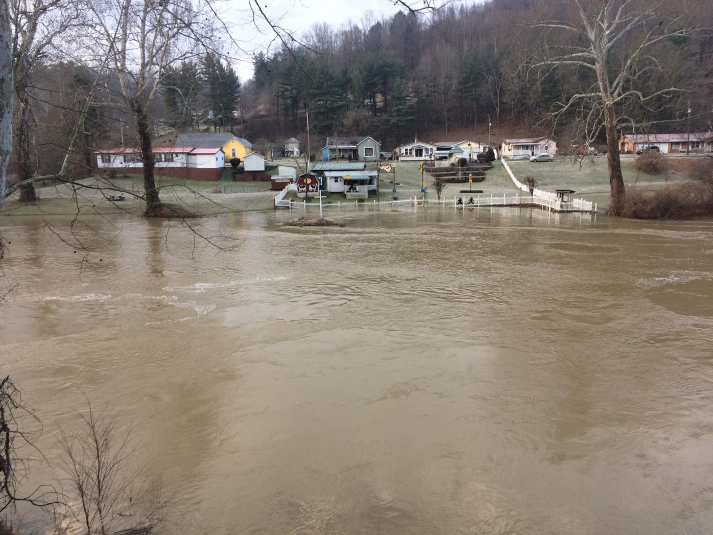 Heavy rainfall allows massive release of water from Sutton Dam WV