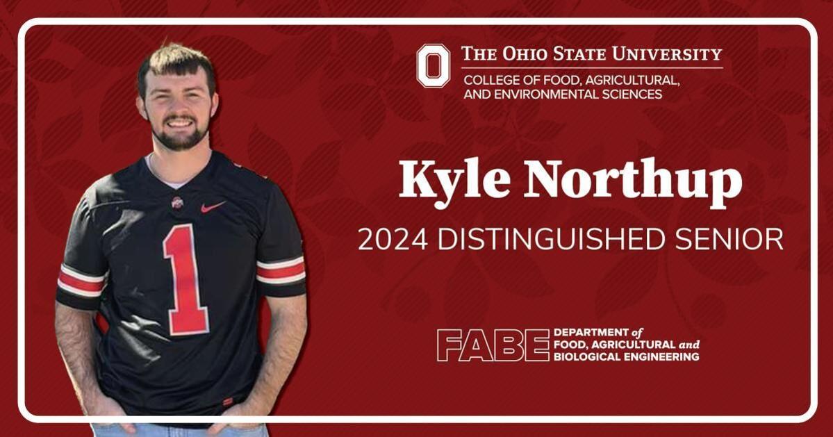 Crown City's Kyle Northrup named 2024 Distinguished Senior at OSU