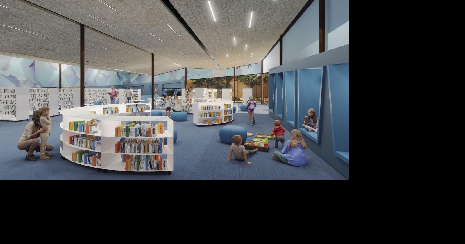 Mesa breaks ground for sleek new Eastmark library | News ...