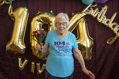 At 104