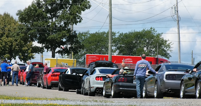Mustang rally of the finger lakes brings classic cars to the Glen