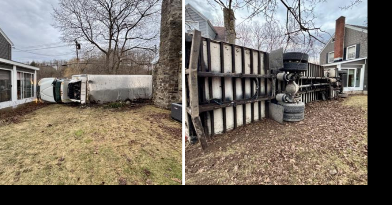 Box truck crashes into two German Flatts homes; no injuries reported