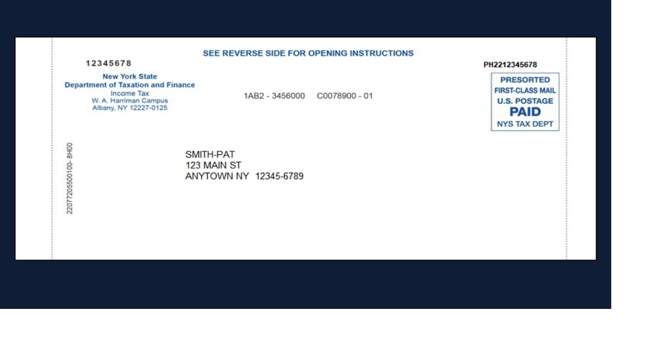 New York to mail Inflation Refund Checks starting in October