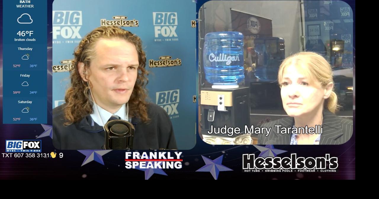 FRANKLY SPEAKING: Round 2 With Judge Mary Tarantelli Running For Re