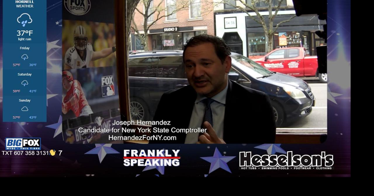 FRANKLY SPEAKING: Meet New York State Comptroller Candidate Joseph Hernandez
