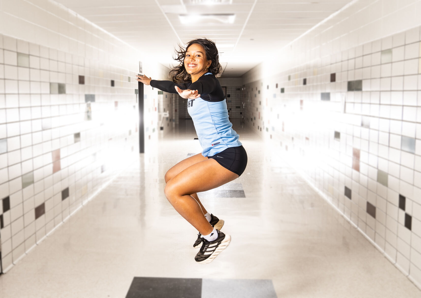 Cheyenne East’s Taliah Morris shatters Wyoming record with 20-foot jump