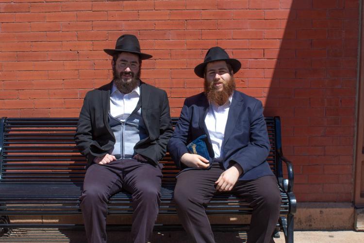 Rabbi Baruch Liberow and Rabbi Chaim Hertz