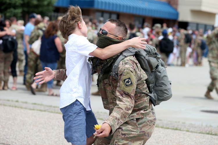 Guard member returns from Middle East