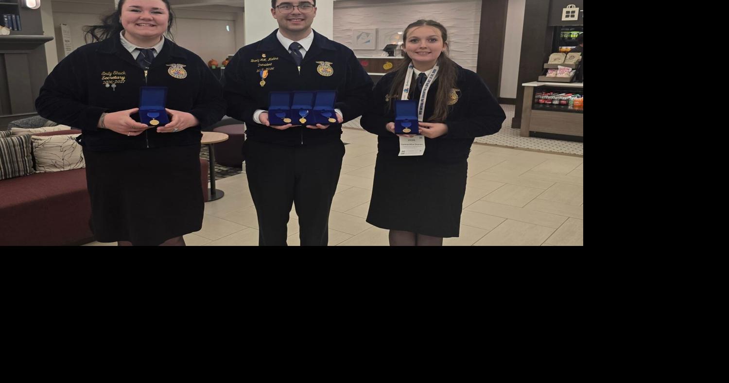 Laramie County FFA students and chapters excel at national convention
