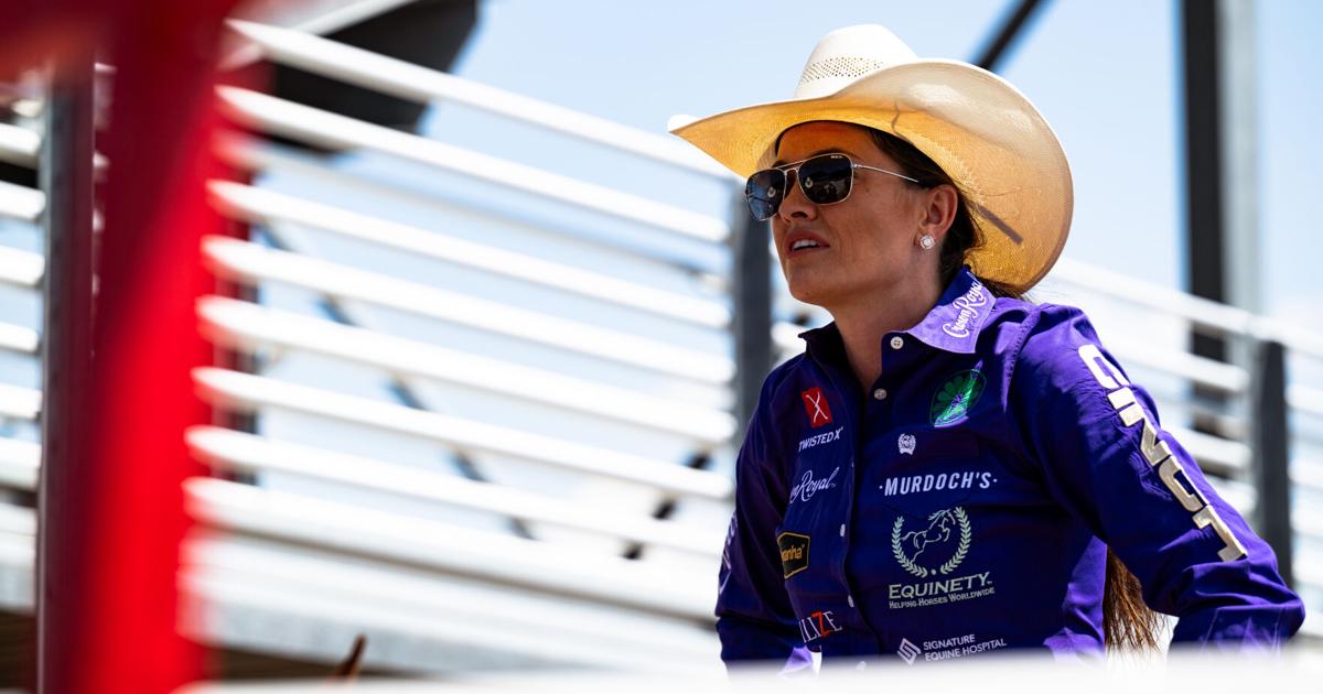 Shelby Boisjoli-Meged, Haven Meged balance marriage and rodeo ...