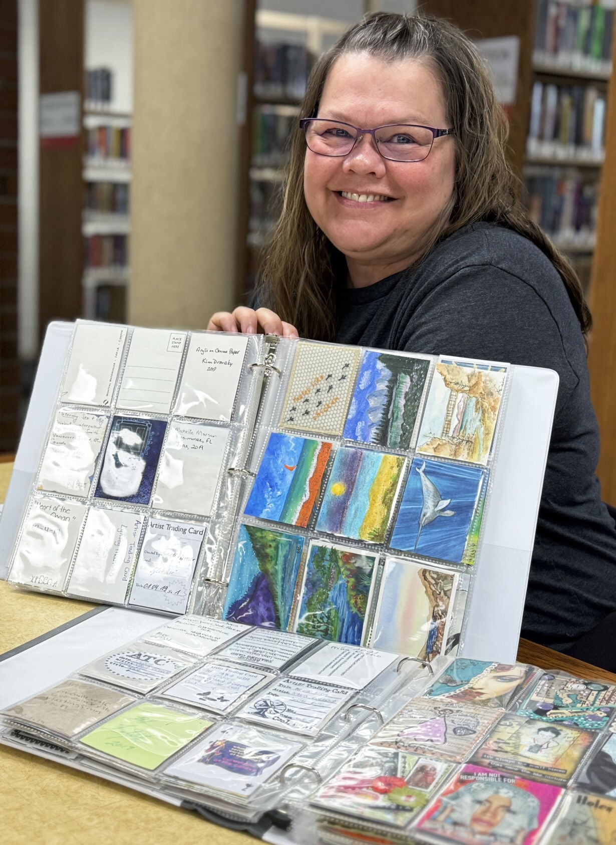 Small art, big impact: New trading cards at Albany County Public ...
