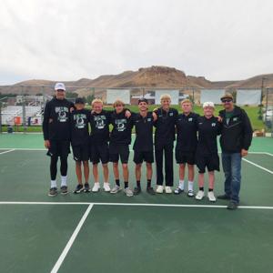 Wolves boys tennis finishes undefeated conference season