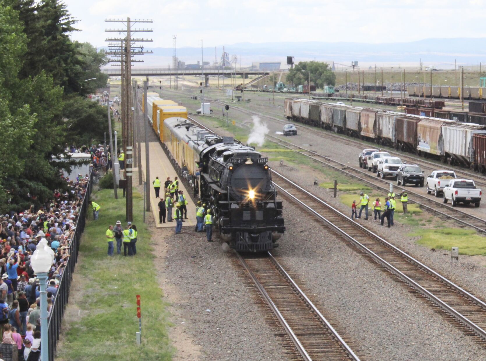 Union Pacific's last operating Big Boy locomotive makes a