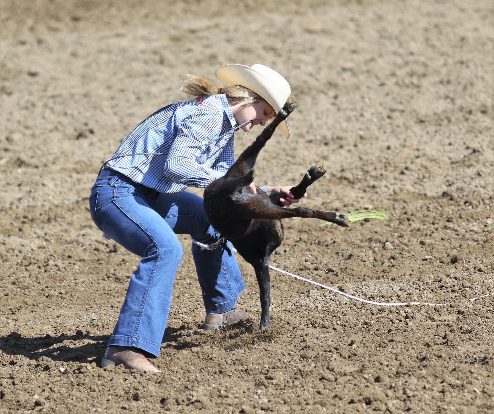 National High School Finals Rodeo results as of Wednesday