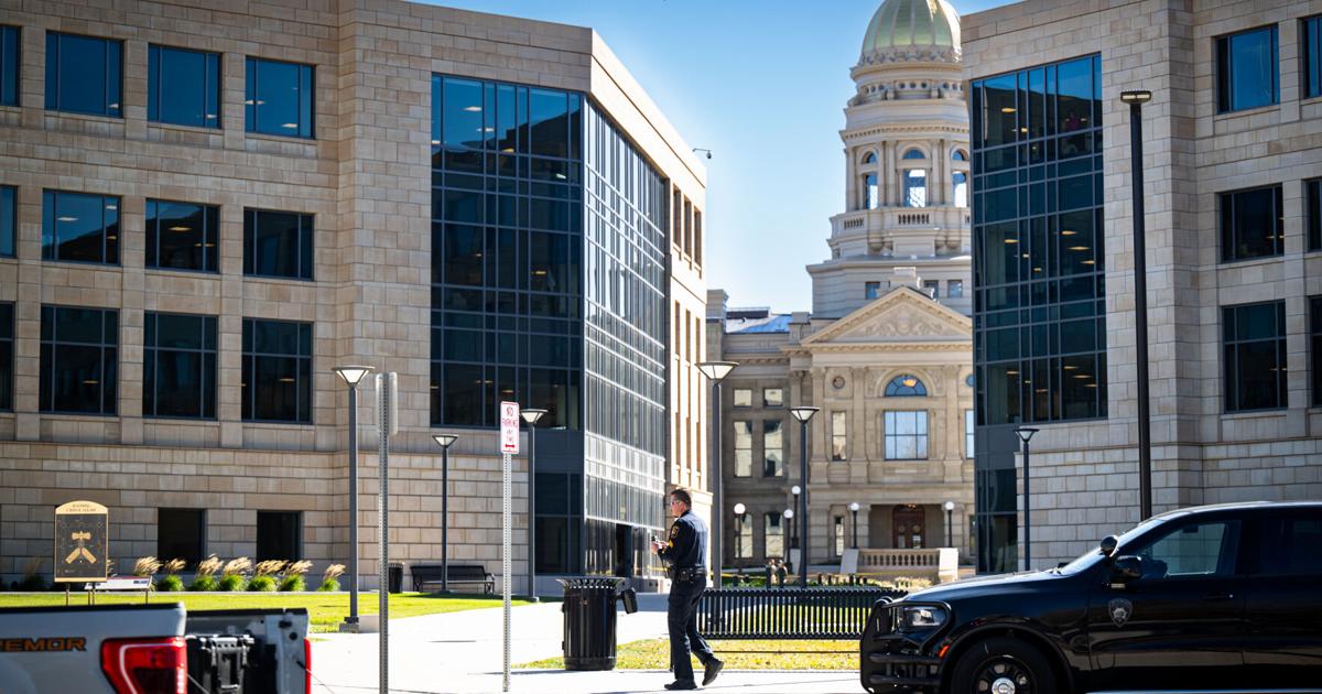Wyoming Riots Wyoming Capitol evacuated after reports of a suspected explosive device ...