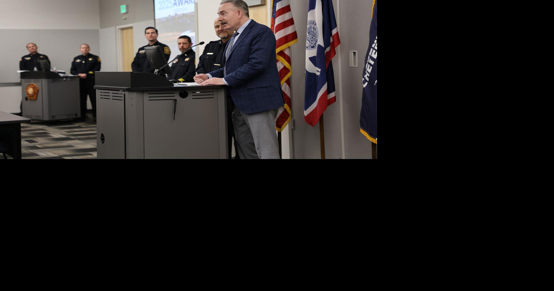 Cheyenne Police officers and employees honored at awards ceremony