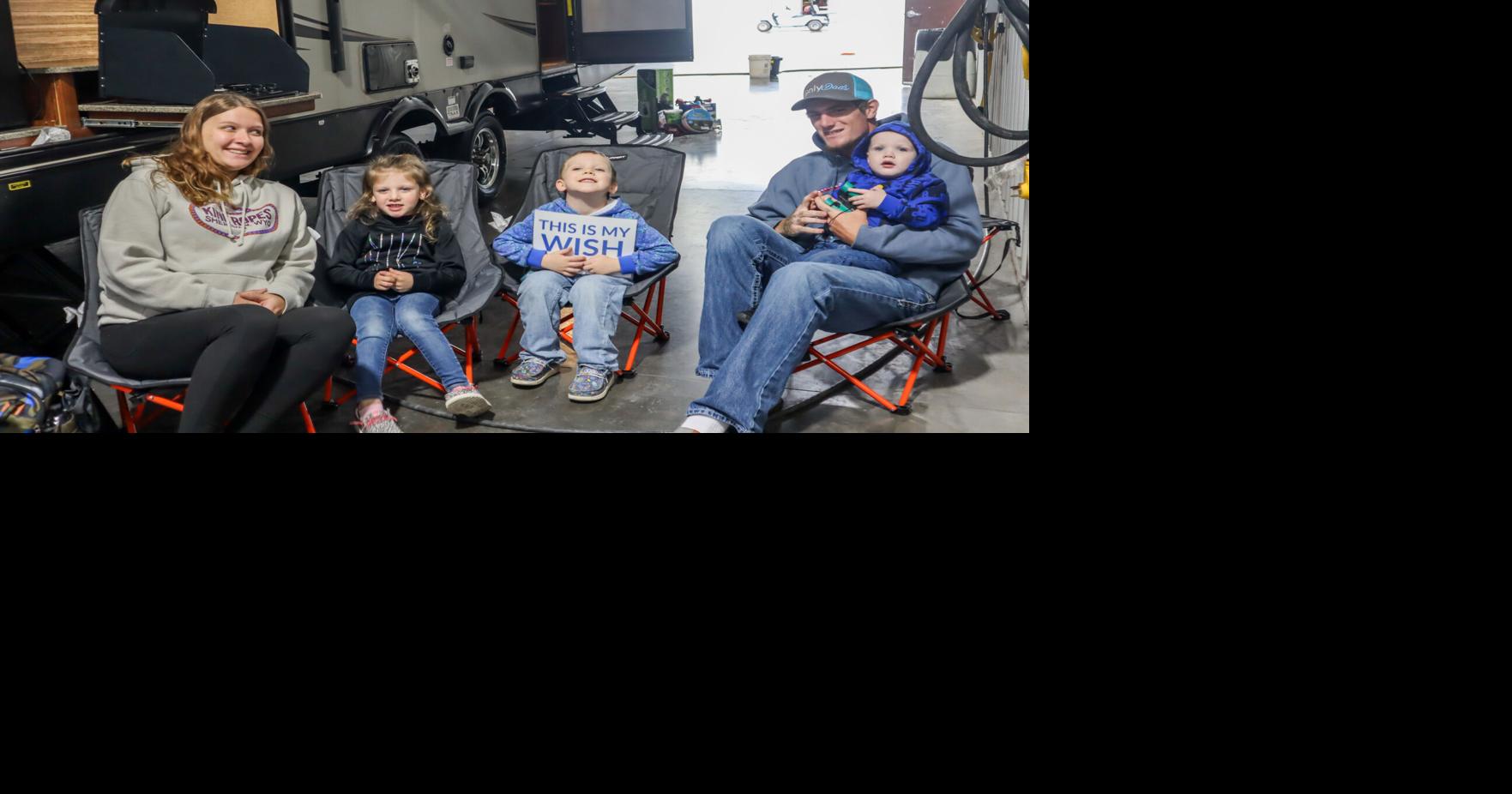 Make-A-Wish grants four-year-old’s hope for a camper