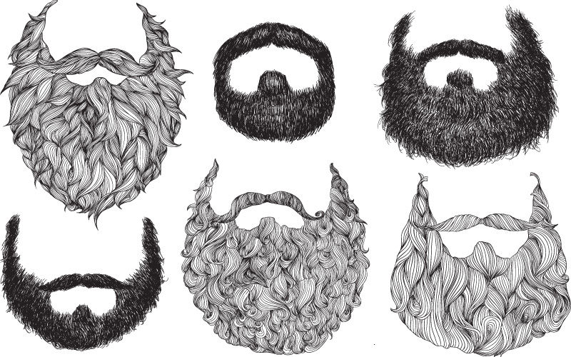 Как сделать маску борода с усами