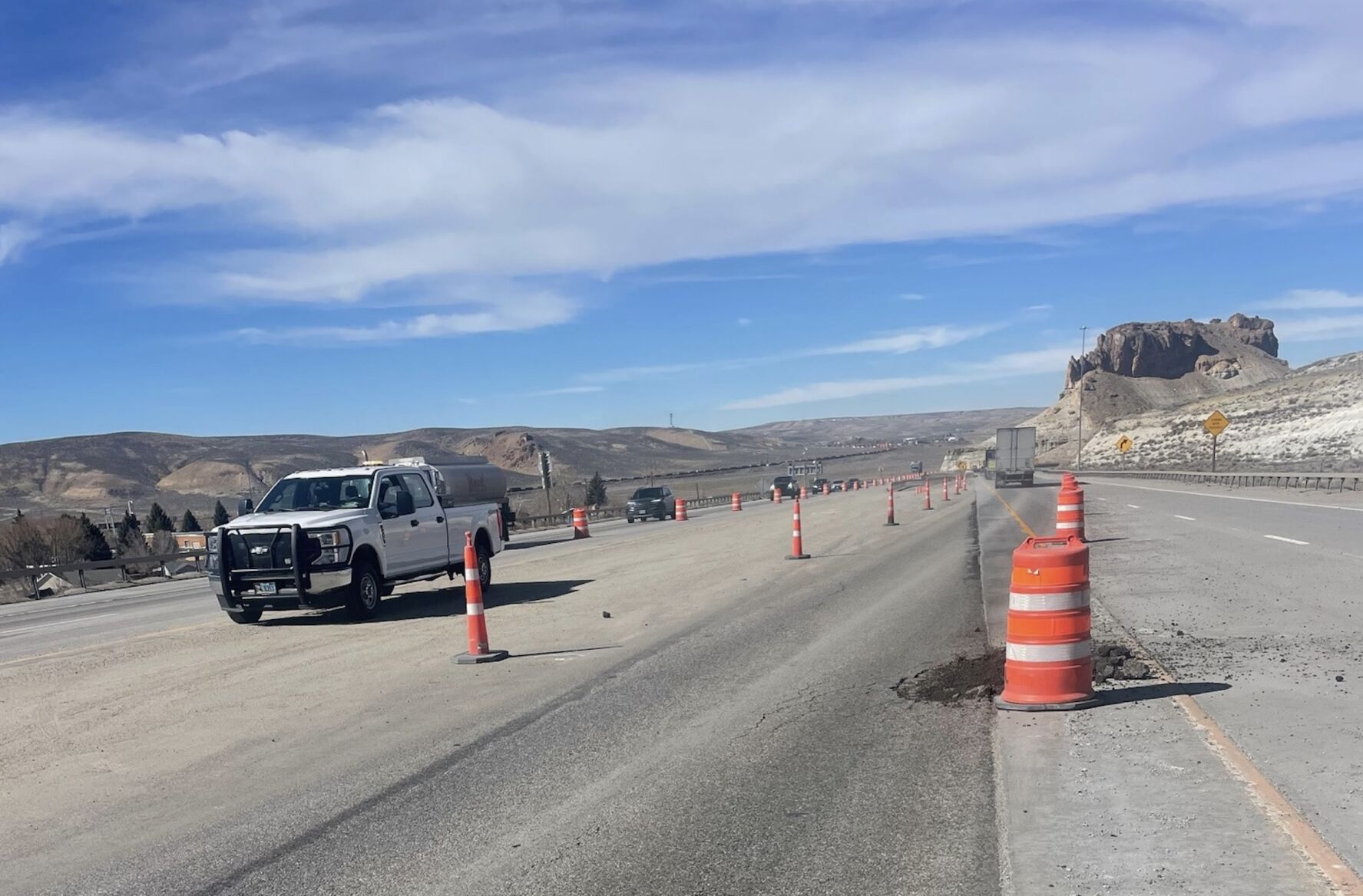 Westbound I-80 traffic now to detour through Green River