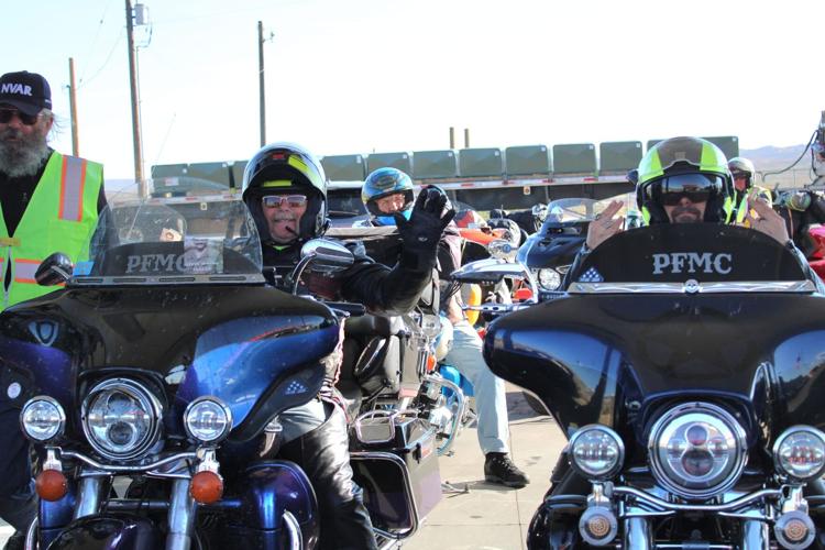 Veteran Riders Riders cruise ‘all the way’ to respect veterans, past and present ...